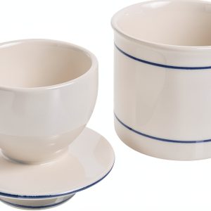 Norpro Butter Keeper Stoneware Soft Spreadable Butter Dish-0