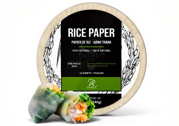 Soeos Rice Paper Wraps Thin Edible Sheets Asian Cuisine-0
