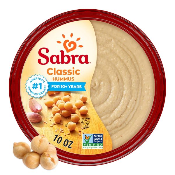 Sabra Classic Hummus 10 OZ Vegan Gluten Free Snack-0