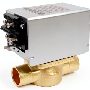 PROPART Brass Zone Valve V8043F1036 3/4 Inch Sweat-0