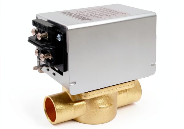 PROPART Brass Zone Valve V8043F1036 3/4 Inch Sweat-0