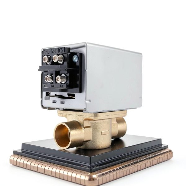 PROPART Brass Zone Valve V8043F1036 3/4 Inch Sweat-2