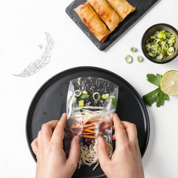 Soeos Rice Paper Wraps Thin Edible Sheets Asian Cuisine-3