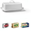 Sweese Porcelain Butter Dish White Large-2
