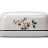 Stoneware Butter Dish Lifetime Kitchen Rectangular-0