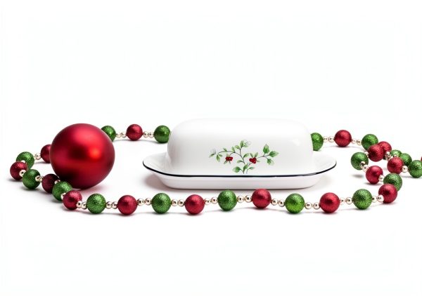 Stoneware Butter Dish Lifetime Kitchen Rectangular-3