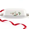 Stoneware Butter Dish Lifetime Kitchen Rectangular-2
