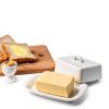 Sweese Porcelain Butter Dish White Large-5