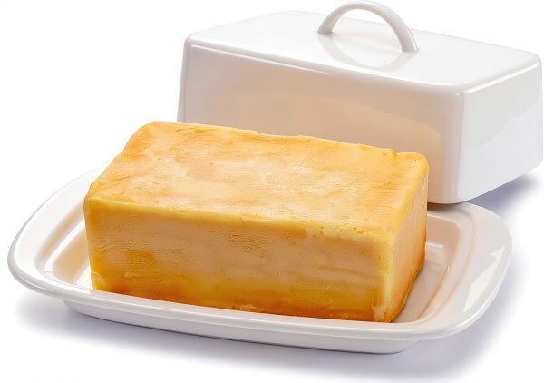 Sweese Porcelain Butter Dish White Large-0
