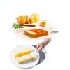 Silicone Butter Mold UIRNCO Orange with Lid-4