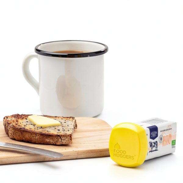 Silicone Butter Cover Food Huggers Reusable Airtight BPA‑Free Square-4