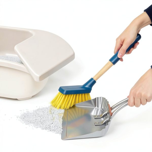 4 Pack 12 inch Heavy Duty Metal Dustpan, Steel Industrial Commercial Dust Pan with Handle, Wide Scooper Dust, Debris Sweeping Tool for Indoor, Outdoor, Fireplace, Silver-3