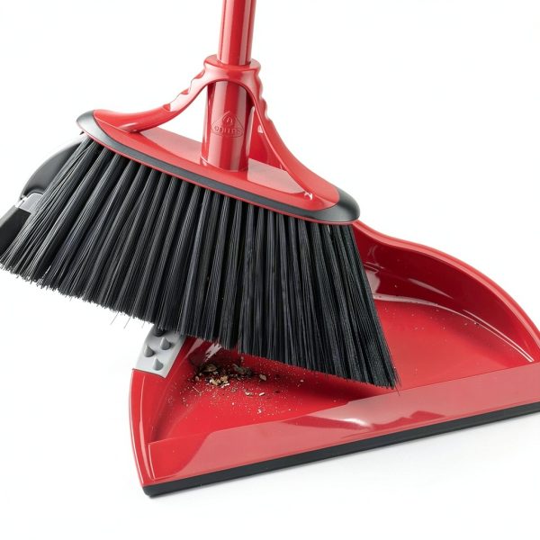 O-Cedar Anti-Static Premium Dustpan with Broom Cleaning Cones-2