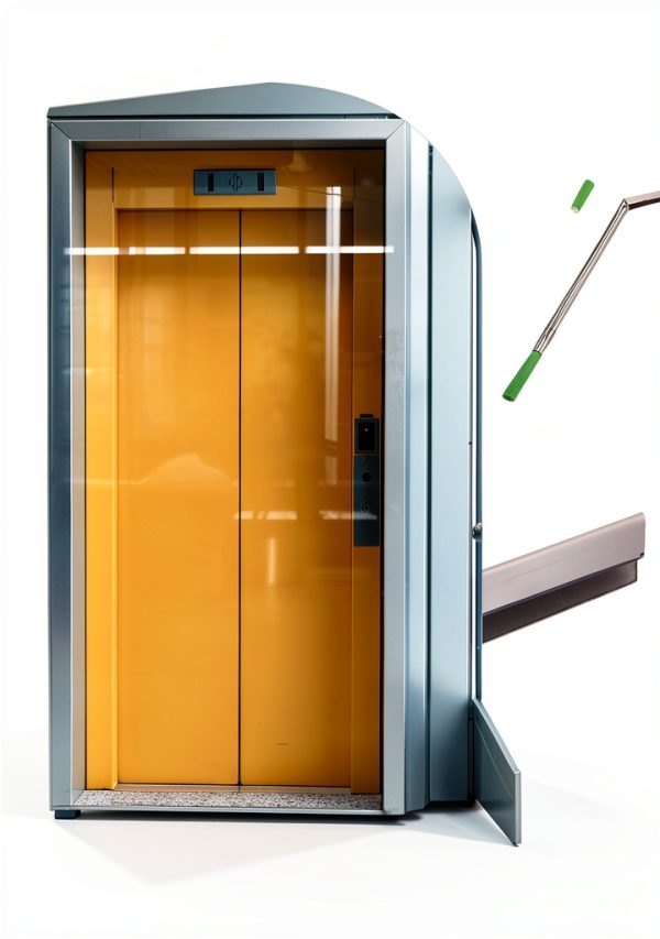 Elevator Track Cleaner PACKOVE Durable Gap Scraper for Commercial Use-8