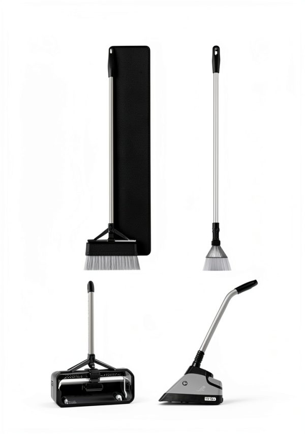 Rubbermaid Maximizer Wet/Dry Dustpan Black with Hanger Bracket-2