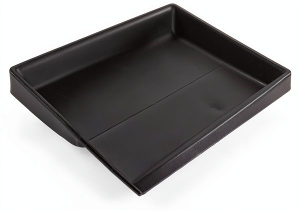 Genuine Joe Heavy‑Duty Plastic Dustpan 12‑Inch Black with Rubber Grip-4
